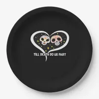 Zombie In Graveyard - Till Death Do Us Part Paper Plates