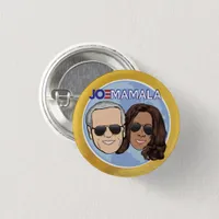 JOMAMALA Funny Joe Biden Kamala Harris Pinback Button