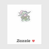 Goblincore Fart Goblin Classic Sticker