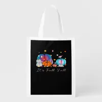 It’s Fall Y’all Magic Pumpkin Autumn Style Grocery Bag