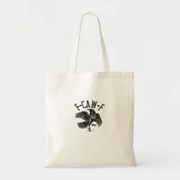 F Caw F Crow Creative Casual Tote Bag