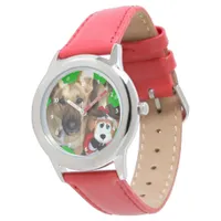Christmas German Shepherd & Toy Reindeer Watch