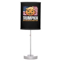 Donald Halloween - Trumpkin Make Halloween Spooky  Table Lamp