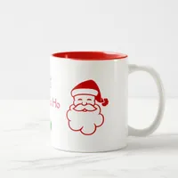 Mug - Santa and Holly