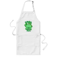 Fun  Taco the Morning Funny Saint Patrick Mix up Long Apron