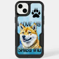 I Love My Shiba Inu | Dog Owner  OtterBox iPhone 14 Plus Case