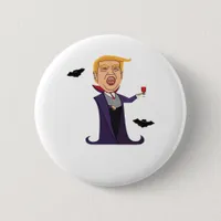 Halloween Dracula  Funny Button
