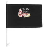 Tis Season Christmas Tree Costume Funny Graphic Car Flag