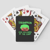 Trumpkin Make Halloween Great Again Grab Em' By Th Poker Cards