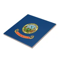 Idaho State Flag Tile