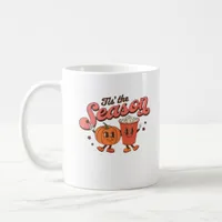 Tis The Season Retro Halloween Fall Party Vintage  Coffee Mug