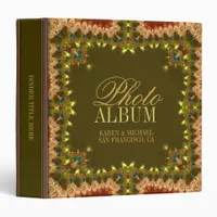 Bohemian Lace Ruffles Photo Album Binder