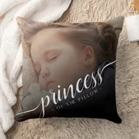 Custom Baby Photo Princess of the Pillow