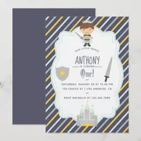 Our Little Prince Birthday Party Invitation