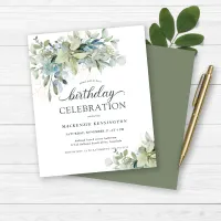 Budget Eucalyptus Greenery Birthday Celebration