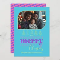 Candy Shop Tree Doodle Modern Retro Holiday Photo
