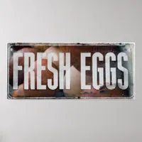 Fresh Eggs Poster