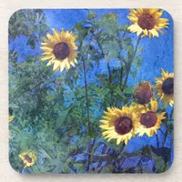 Sunflowers Beverage Coaster
