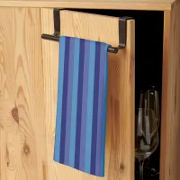 Rustic Blue Striped Kitchen Towel