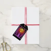 Stained Glass Angel Gift Tags