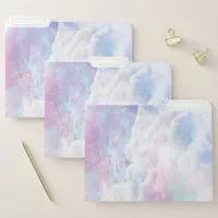 Dreamy Clouds and Stars  File Folder