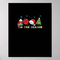 Tis The Season For Pickleball Iii Modern Aesthetic Poster