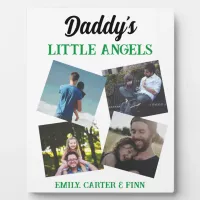 Daddy's Little Angels | Photo Gift Plaque