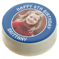 Personalized Photo, Age and Name Birthday Party Chocolate Covered Oreo