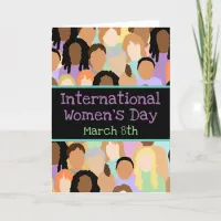 International Women's Day - March 8th  Card