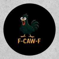 F-Caw-F Chicken Classic Vintage Style Patch