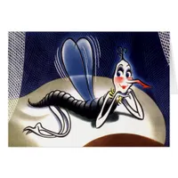 Vintage Madam Malaria Mosquito