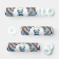 It's a Boy!  | Crochet Teddy Bear Baby Shower  Breath Savers® Mints