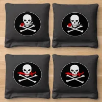 Swashbuckling Pirate Jolly Rogers Cornhole Bags