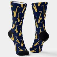 Saxophone Player Socks