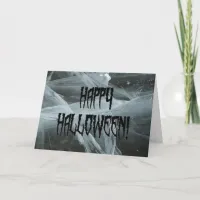 Spider Leg Halloween and Eerie Background Card