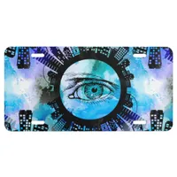 Mystic Elegance in Urban Contemporary Style License Plate