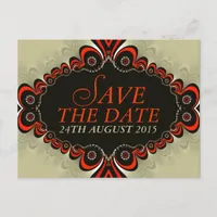 Exotic Genie Designs Save the Date Postcard