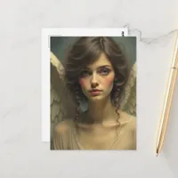 Beautiful Angel Woman Postcard