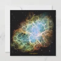 Crab Nebula Invitation