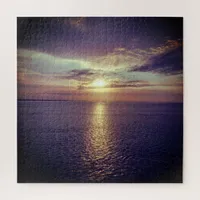 Calm Sea View | Sunrise Over The Ocean Jigsaw Puzzle