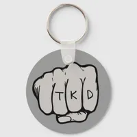 Martial Arts TKD Fist Keychain