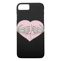 Heart Butt Hug Skeleton Hands Classic iPhone 8/7 Case