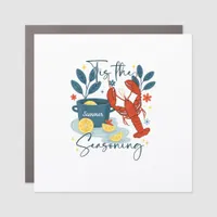 Tis The Season Christmas Quote Car Magnet