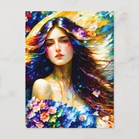 Spring Goddess Postcard