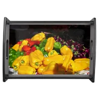 Serving Tray - Colorful Peppers