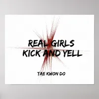 Real Girls Kick and Yell Poster