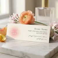 Candle Scent Sample Fragrance Mini Tester Card