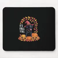 It’s Fall Y’all Halloween Autumn Funny Quote Mouse Pad