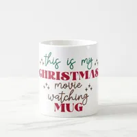 Christmas Movie Watching Mug - Christmas Mug