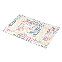 Born to Dance Blue/Red/Gold ID277 Placemat